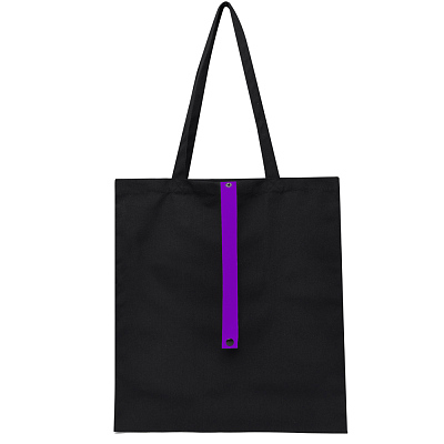 Сумка для покупок Rock’n’ROLL 260 г/м², фиолетовая