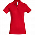 Рубашка поло женская Safran Timeless красная - Фото 1