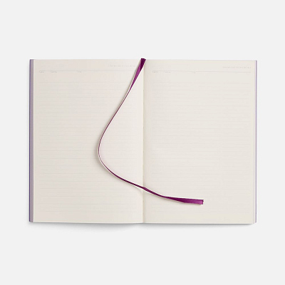 Ежедневник Flat, недатированный, фиолетовый, ver.2