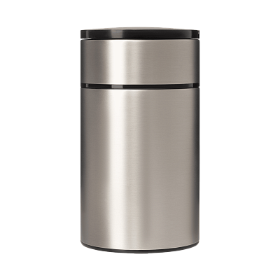 Термос для еды Бенто (Bento), серебряный (Серый)