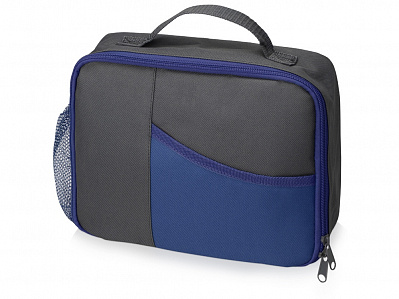 Изотермическая сумка-холодильник Breeze для ланч-бокса (Серый/синий)