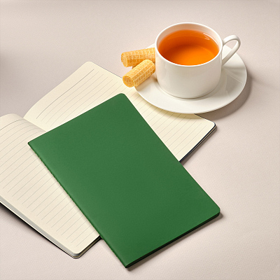 Блокнот Альфа Слим (Alpha slim), зеленый