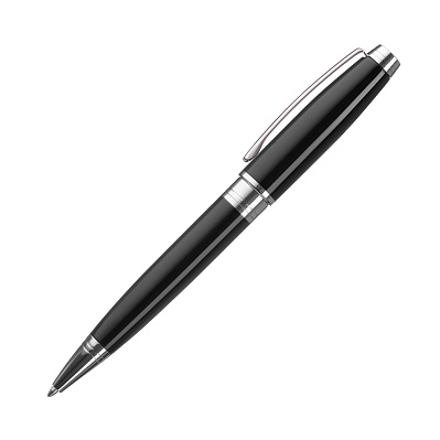 Шариковая ручка Soprano, черная (Черный)