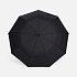 Складной зонт Dome Double с двойным куполом, черный - Фото 2
