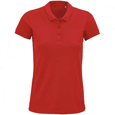 Рубашка поло женская Planet Women, красная (Красный)