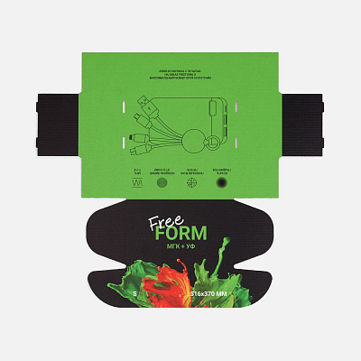 Коробка с печатью на заказ Freeform, S