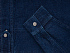 Куртка джинсовая O1, темно-синяя - Фото 9