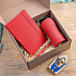 Набор подарочный SILKYWAY: термокружка, блокнот, ручка, коробка, стружка, красный - Фото 2
