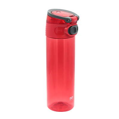 Пластиковая бутылка Barro, красная (Красный)
