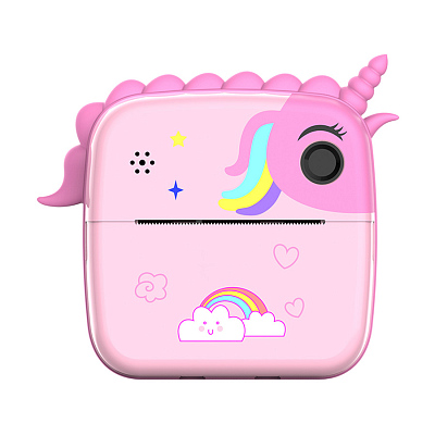 Детская камера c печатью фотографий Kid Joy Print Cam P23, бирюзовый