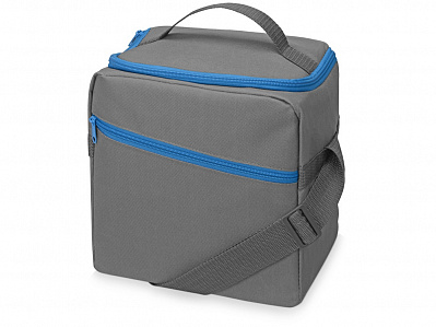 Изотермическая сумка-холодильник Classic (Серый/голубой)