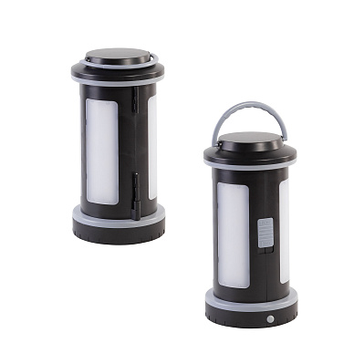 Набор инструментов "Pod" с фонарем  (Черный с серым)