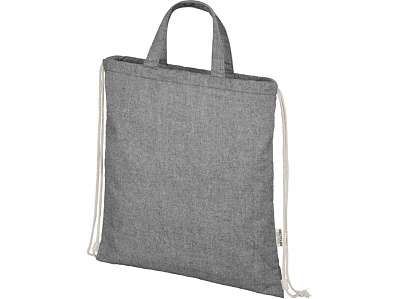 Рюкзак со шнурком Pheebs, 150 г/м2 (Черный)