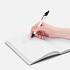 Ручка шариковая Undertone Black Soft Touch, белая - Фото 4