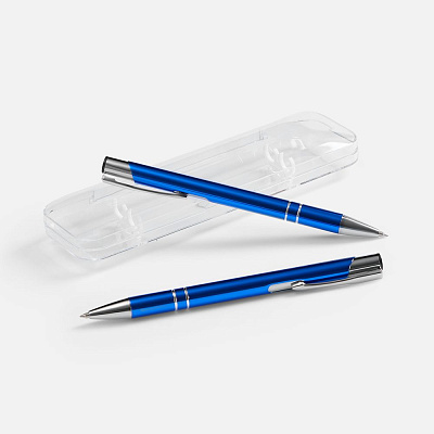 Набор из 2 ручек Keskus, ярко-синий (Синий)