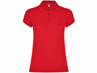 Рубашка поло Star женская (Красный)
