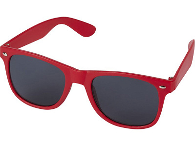 Солнцезащитные очки Sun Ray из переработанной пластмассы (Красный)
