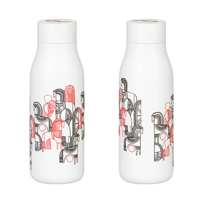 Термобутылка вакуумная герметичная Севилла (Sevilla), белая