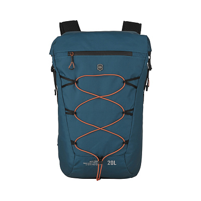 Рюкзак VICTORINOX Altmont Active L.W. Rolltop Backpack, бирюзовый, 100% нейлон, 30x19x46 см, 20 л (Синий)