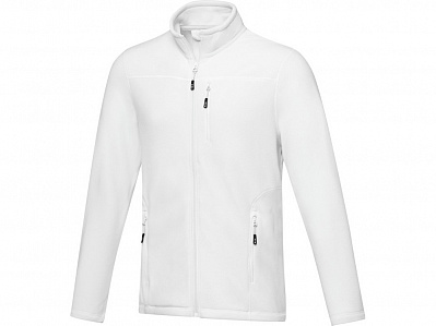 Куртка флисовая Amber мужская из переработанных материалов (Белый)