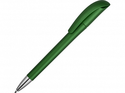 Ручка пластиковая шариковая Сорос (Зеленый/серебристый)