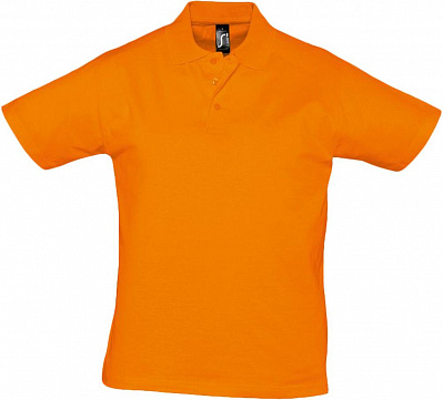 Рубашка поло мужская Prescott Men 170, оранжевая (Оранжевый)