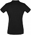 Рубашка поло женская Perfect Women 180 черная - Фото 2
