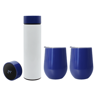 Набор Hot Box Duo C2W W (белый с синим)