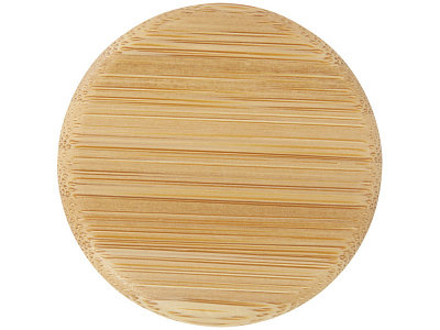 Стеклянная бутылка с бамбуковой крышкой Lume, 500мл