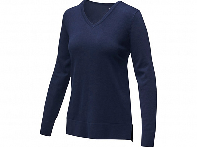 Пуловер Stanton с V-образным вырезом, женский (Темно-синий)