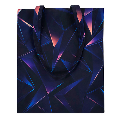 Сумка для покупок Belle с полноцветной печатью (Тёмно-синий) Сумка для покупок Belle с полноцветной печатью (Тёмно-синий)