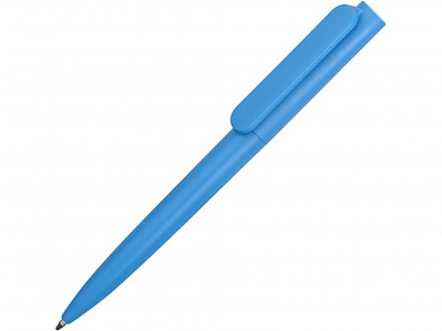 Ручка пластиковая шариковая Umbo (Голубой/белый)