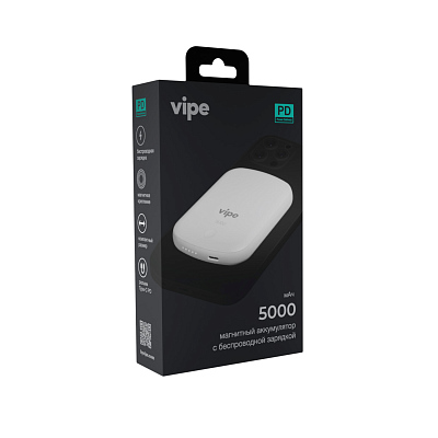 Беспроводной магнитный ПЗУ Vipe Jake 5, розовый