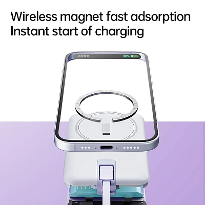 Беспроводной магнитный ПЗУ MOVESPEED L10, розовый