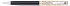 Ручка шариковая Pierre Cardin GAMME. Цвет - черный и золотистый. Упаковка Е или Е-1 - Фото 1