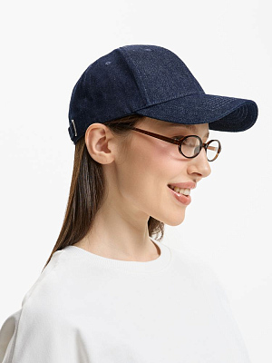 Бейсболка Denimate, темно-синяя