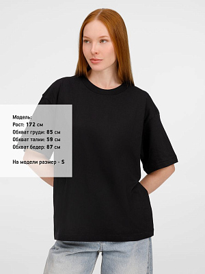 Футболка оверсайз унисекс Legacy, черная