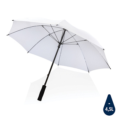 Зонт-антишторм Impact из RPET AWARE™, d103 см  (Белый;)