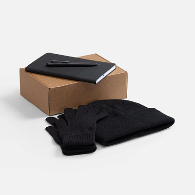 Набор Knit Warm, черный (Чёрный)