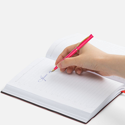 Ручка шариковая Euro Gold, розовая