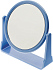 Зеркало Dewal Beauty настольное, в оправе синего цвета, на пластковой подставке, 175x160х10мм - Фото 1