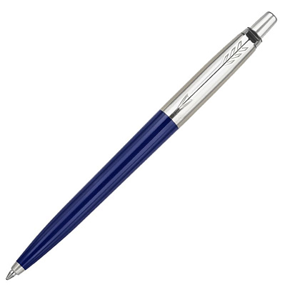 Ручка шариковая Parker Jotter Originals Navy Blue Chrome CT, темно-синяя (Темно-синий)