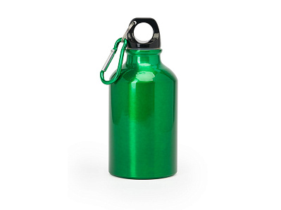 Бутылка YACA с карабином (Зеленый)