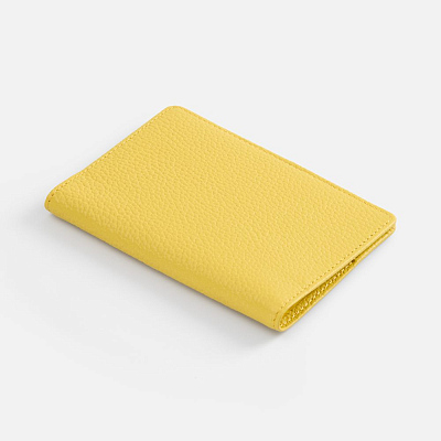 Обложка для паспорта Unison, желтая