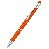 Ручка металлическая Ingrid софт-тач, оранжевая - Фото 1