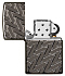 Зажигалка ZIPPO Armor™ с покрытием High Polish Black Ice®, латунь/сталь, чёрная, 38x13x57 мм - Фото 4