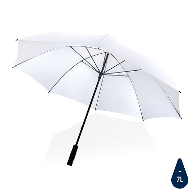 Зонт-антишторм Impact из RPET AWARE™, d130 см  (Белый;)