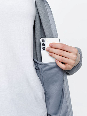 Куртка флисовая унисекс Nesse, серая