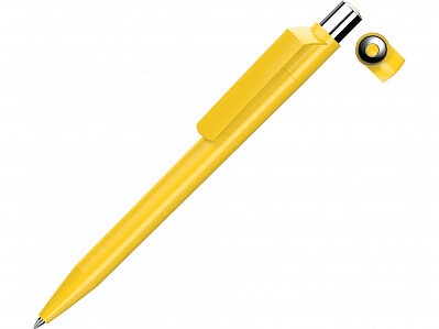 Ручка пластиковая шариковая On Top SI F (Желтый)