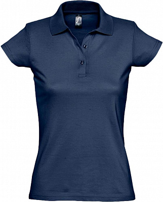 Рубашка поло женская Prescott Women 170  (темно-синяя) (Кобальт)